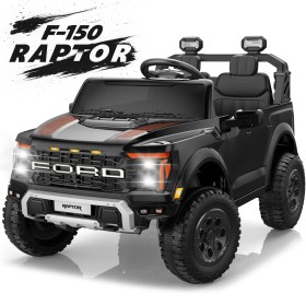 Nuovo Ford F150 Raptor 24V Auto Elettrica Macchina per Bambini Maxi Fuoristrada 2 Posti con Telecomando