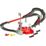 Mattel JDY15 Hot Wheels Racing - Circuito Sprint Formula 1 pista due modalità con 3 McLaren F1 Team Alpine e VCARB inclusi