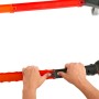 Mattel JDY15 Hot Wheels Racing - Circuito Sprint Formula 1 pista due modalità con 3 McLaren F1 Team Alpine e VCARB inclusi