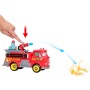 Mattel JFL54 CARS Sfreccia e Soccorri Red e Guido Pompieri con 2 bersagli a forma di fiamma e 2 proiettili ad acqua