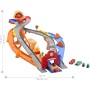 Mattel JFL57 CARS Sfreccia e Soccorri Circuito per Soccorso Stradale con McQueen Chicks Hicks e 2 veicoli di Pitty