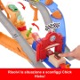 Mattel JFL57 CARS Sfreccia e Soccorri Circuito per Soccorso Stradale con McQueen Chicks Hicks e 2 veicoli di Pitty