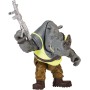 Giochi Preziosi TU805200 Teenage Mutant Ninja Turtles: Mutant Mayhem Rocksteady Basic Action Figure da 10,2 cm