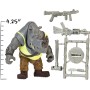 Giochi Preziosi TU805200 Teenage Mutant Ninja Turtles: Mutant Mayhem Rocksteady Basic Action Figure da 10,2 cm