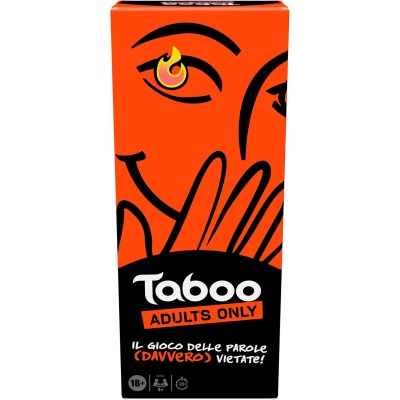Hasbro G0432 Taboo Uncensored Gioco da Tavolo e di Società per Soli Adulti Domande e Indovinelli Fino a 10 Giocatori