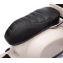 Sedile di Ricambio Vespa GTS Super Rivestito in Pelle Colore Nero