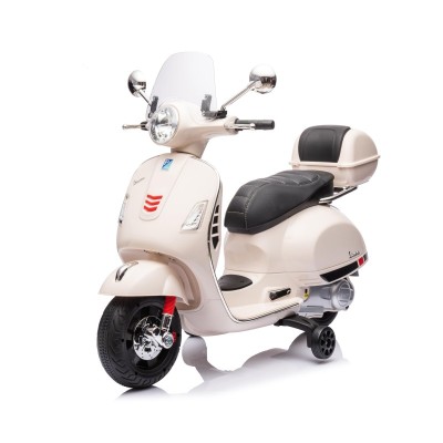Sedile di Ricambio Vespa GTS Super per Bambini Rivestito in Pelle Colore Nero