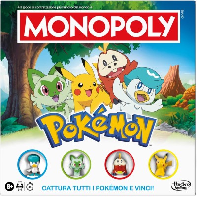 Hasbro G0716 Monopoly Pokémon Edition gioco da tavolo - Versione italiana