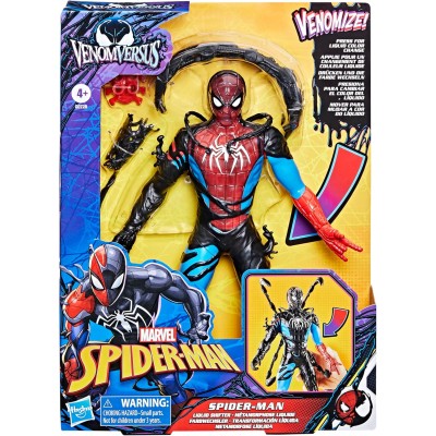 Hasbro G0728 Marvel Spider-Man Action Figure di Spider-Man VenomVersus Liquid Shifter con Accessori