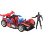 Hasbro G0736 Marvel Spider-Man VenomVersus Action Figure con Auto Miles Morales Remix Blast Racer