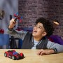 Hasbro G0736 Marvel Spider-Man VenomVersus Action Figure con Auto Miles Morales Remix Blast Racer