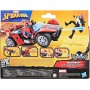 Hasbro G0736 Marvel Spider-Man VenomVersus Action Figure con Auto Miles Morales Remix Blast Racer
