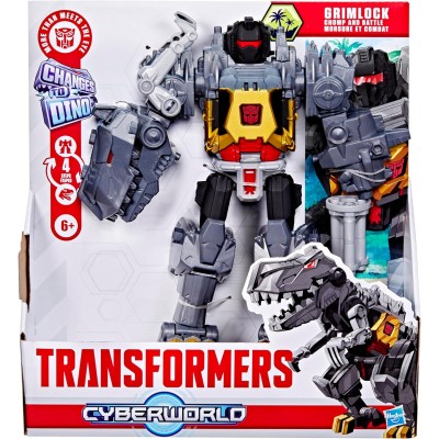 Hasbro G0748 Transformers Cyberworld  Action Figure Grimlock Divora e Combatti