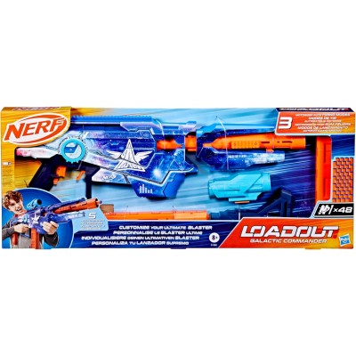 Hasbro G1580 Nerf Loadout Galactic Commander blaster e 48 dardi N1