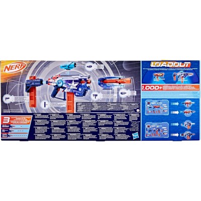 Hasbro G1580 Nerf Loadout Galactic Commander blaster e 48 dardi N1