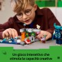 LEGO Minecraft 21274 L’Incontro con il Sorvegliante con Minifigure Mob e Funzione TNT di Caduta Massi