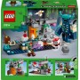 LEGO Minecraft 21274 L’Incontro con il Sorvegliante con Minifigure Mob e Funzione TNT di Caduta Massi