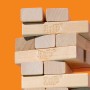 Hasbro G1499 Jenga con Dado Digitale Gioco di Impilamento con 54 Mattoncini in Legno