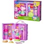 Hasbro G1017 Peppa Pig Guardaroba di Peppa con Action Figure di Peppa 14 Accessori e Sticker