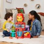 Hasbro G1259 Marvel Iron Man e i Suoi Fantastici Amici - Iron Quarters interattivo con personaggi accessori e maschera