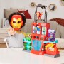 Hasbro G1259 Marvel Iron Man e i Suoi Fantastici Amici - Iron Quarters interattivo con personaggi accessori e maschera