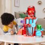 Hasbro G1259 Marvel Iron Man e i Suoi Fantastici Amici - Iron Quarters interattivo con personaggi accessori e maschera