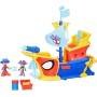 Hasbro G0666 Marvel Spidey e i suoi fantastici amici Water-Webs Nave pirata con ragnatele e bolle