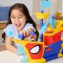 Hasbro G0666 Marvel Spidey e i suoi fantastici amici Water-Webs Nave pirata con ragnatele e bolle