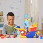 Hasbro G0666 Marvel Spidey e i suoi fantastici amici Water-Webs Nave pirata con ragnatele e bolle