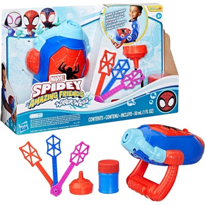 Hasbro G0513 Marvel Spidey e i Suoi Fantastici Amici Water-Webs Spara Bolle elettronico per Roleplay