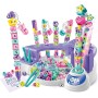 Clementoni 18219 Laboratorio delle Penne Message Kit Creativo con 100+ Accessori e 8 Penne Personalizzabili
