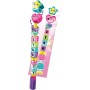 Clementoni 18219 Laboratorio delle Penne Message Kit Creativo con 100+ Accessori e 8 Penne Personalizzabili
