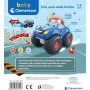 Clementoni 17501 Elia Auto della Polizia Macchina con Suoni e Sirene Stimola Manualità Vista e Udito