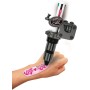 Clementoni 18260 Crazy Chic My Tattoo Lab Kit per Creare Tatuaggi Temporanei Personalizzati con Stencil e Accessori