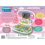 Clementoni 16489 Computer Kid Unicorno Laptop Educativo con 10 attività per Imparare Lettere Numeri Colori e Direzioni