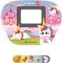 Clementoni 16489 Computer Kid Unicorno Laptop Educativo con 10 attività per Imparare Lettere Numeri Colori e Direzioni