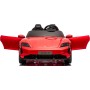 Auto Elettrica Porsche Taycan 24V Macchina per Bambini 2 Posti Reali con Ruote in Gomma Telecomando