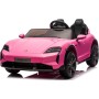 Auto Elettrica Porsche Taycan 24V Macchina per Bambini 2 Posti Reali con Ruote in Gomma Telecomando