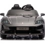 Auto Elettrica Porsche Taycan 24V Macchina per Bambini 2 Posti Reali con Ruote in Gomma Telecomando