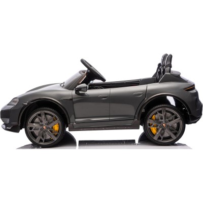 Auto Elettrica Porsche Taycan 24V Macchina per Bambini 2 Posti Reali con Ruote in Gomma Telecomando