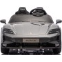 Auto Elettrica Porsche Taycan 24V Macchina per Bambini 2 Posti Reali con Ruote in Gomma Telecomando