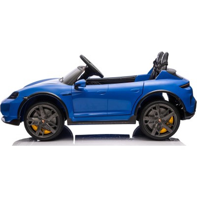 Auto Elettrica Porsche Taycan 24V Macchina per Bambini 2 Posti Reali con Ruote in Gomma Telecomando