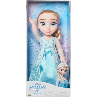 Jakks Pacific 204354 Disney Frozen - Elsa con costume originale da 38cm