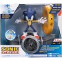Jakks Pacific 417014 Sonic The Hedgehog - Sonic Speed RC con ruote che si illuminano