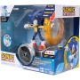 Jakks Pacific 417014 Sonic The Hedgehog - Sonic Speed RC con ruote che si illuminano