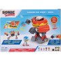 Jakks Pacific 428154 Sonic The Hedgehog – Set con Robot Eggman da 23cm Cannone Sparante e Action Figure di Sonic