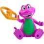 Mattel HYG97 Barney's World - Barney alto 8cm e David con accessori
