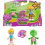 Mattel HYG98 Barney's World -Baby Bop da 8cm con Vivie e accessorio