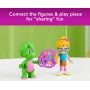 Mattel HYG98 Barney's World -Baby Bop da 8cm con Vivie e accessorio