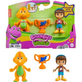 Mattel HYG99 Barney's World - Billy da 8cm & Mel con accessorio Mattel HYG99 Barney's World - Billy da 8cm & Mel con accessorio